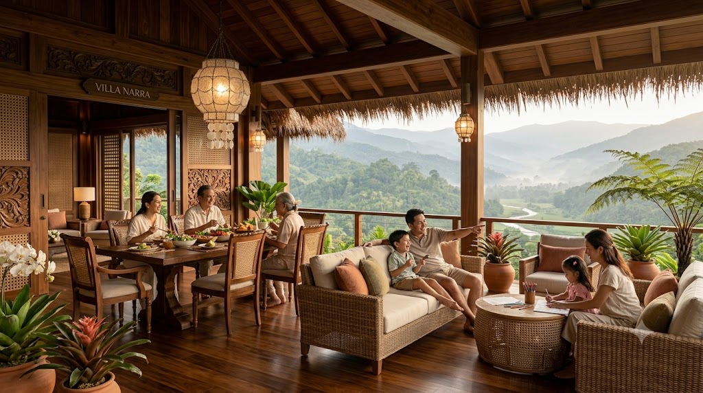 Villa Narra family space